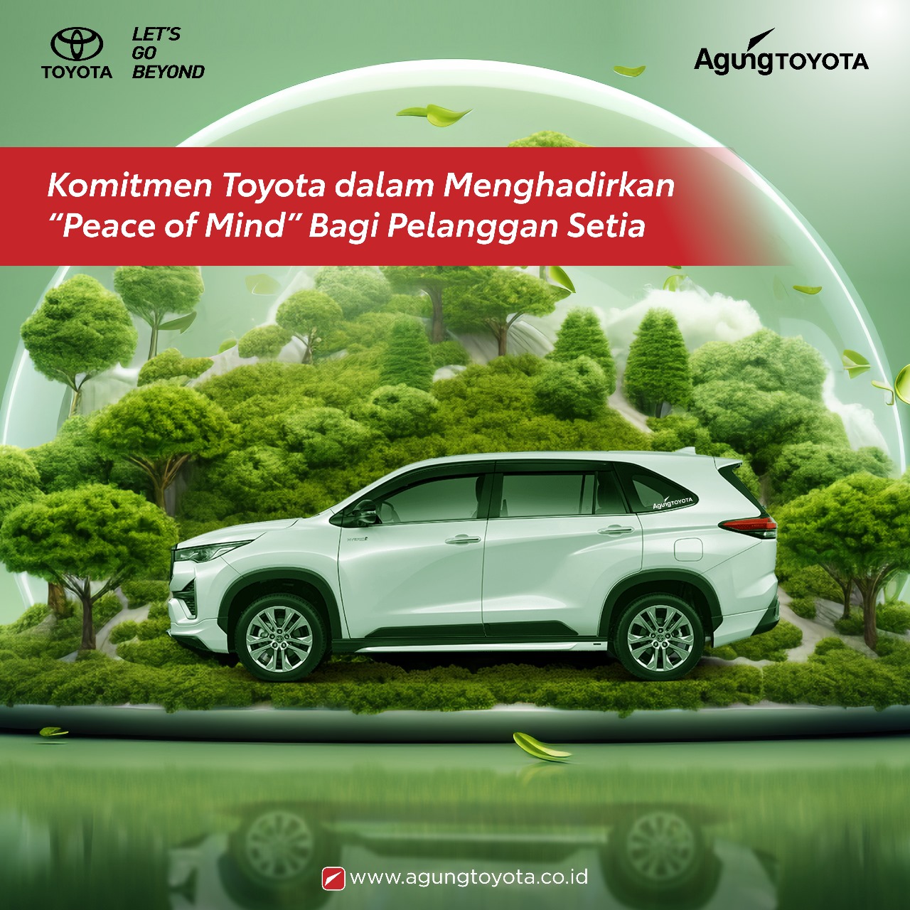Komitmen Toyota dalam Menghadirkan “Peace of Mind”  Bagi Pelanggan Setia